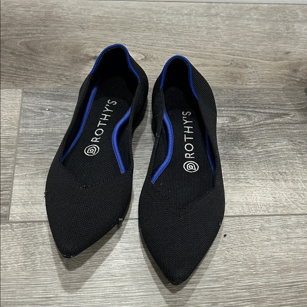 Rothy's Black Flats